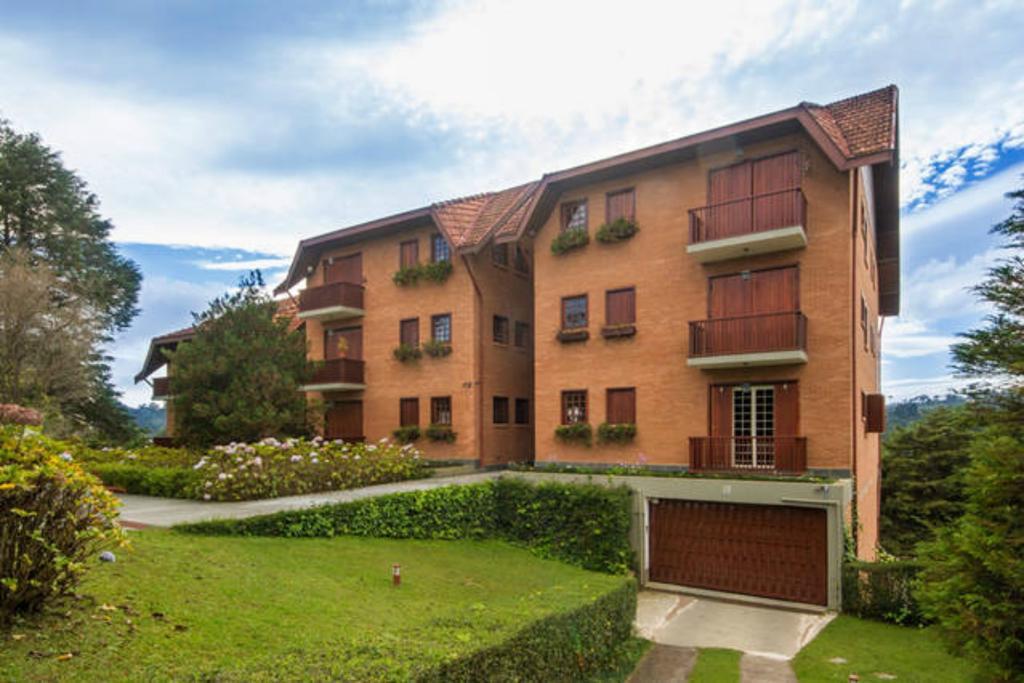 Apartamento Espacoso Vista Montanha Campos do Jordão Екстериор снимка